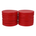 thumbnail image 1 of unbranded 10Ud Tapas Para Tuberías De PVC Rojas Resistentes Para Drenaje Gas Y Agua Con Acabado Duradero, 1 of 8
