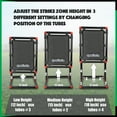thumbnail image 6 of SPORTTISTA Baseball Strike Zone Target, Compatible with Wiffle Ball and Blitzball, Stable and Lock-in Connections with Strong Fabric Target (Small 26" x 20"), 6 of 8