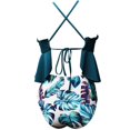thumbnail image 3 of Traje De Baño Familiar A Juego Con Estampado De Hojas, Bikini De Playa, Traje De Baño Cómodo Transpirable Para Padres E Hijos Kearding OD016859-15, 3 of 6