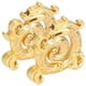 thumbnail image 2 of 2Pcs Incense Holder for Sticks Sandalwood Burner Alloy Meditation Yoga DragonShaped Ornaments(Gold ), 2 of 5