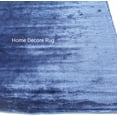 thumbnail image 3 of Dark Blue Viscose Rug For Bedroom Loomed Floor Rugs Prince Carpet Palace Floor Area rug (6'x9', 8'x10', 8'x11', 9'x12', 9'x13', 10'x14', 11'x15', 12'x15'), 3 of 4