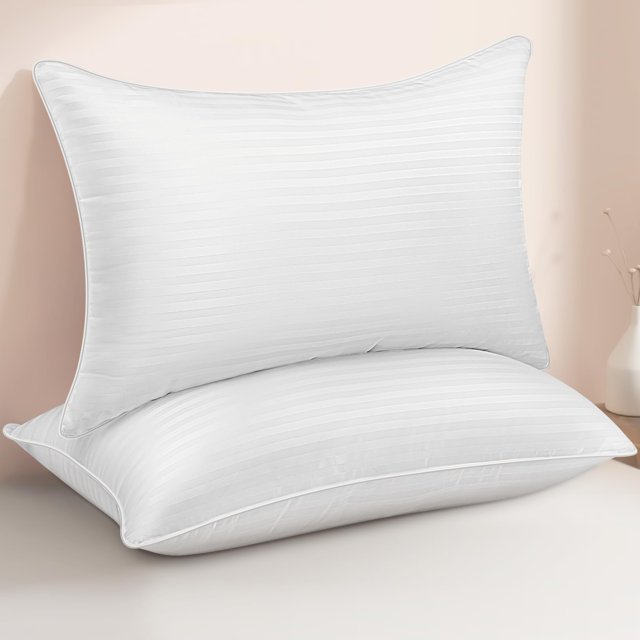 Juego de almohadas HEYCUZI para cama queen size, alternativa de plumón de primera calidad