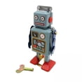 thumbnail image 1 of juguetes de robot de hojalata,juguetes de robot de hojalata hojalata vintage juguetes de hojalata vintage,juguete de hojalata de cuerda colección retro robot ,figura de juguete de, 1 of 8