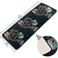 thumbnail image 2 of SKYSONIC 2'X6' Funny Sloth Love Runner Rug with Rubber Backing, Valentine Heart Flower Tree Non Slip Entryway Rug Runner Washable Soft Area Rug Carpet for Hallway Bedroom Kitchen Decor, 2 of 6