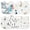 Colorful, variant on 7Pcs Cotton Waterproof Baby Bib for Drooling Feeding Eating Teething, 6-12 Months