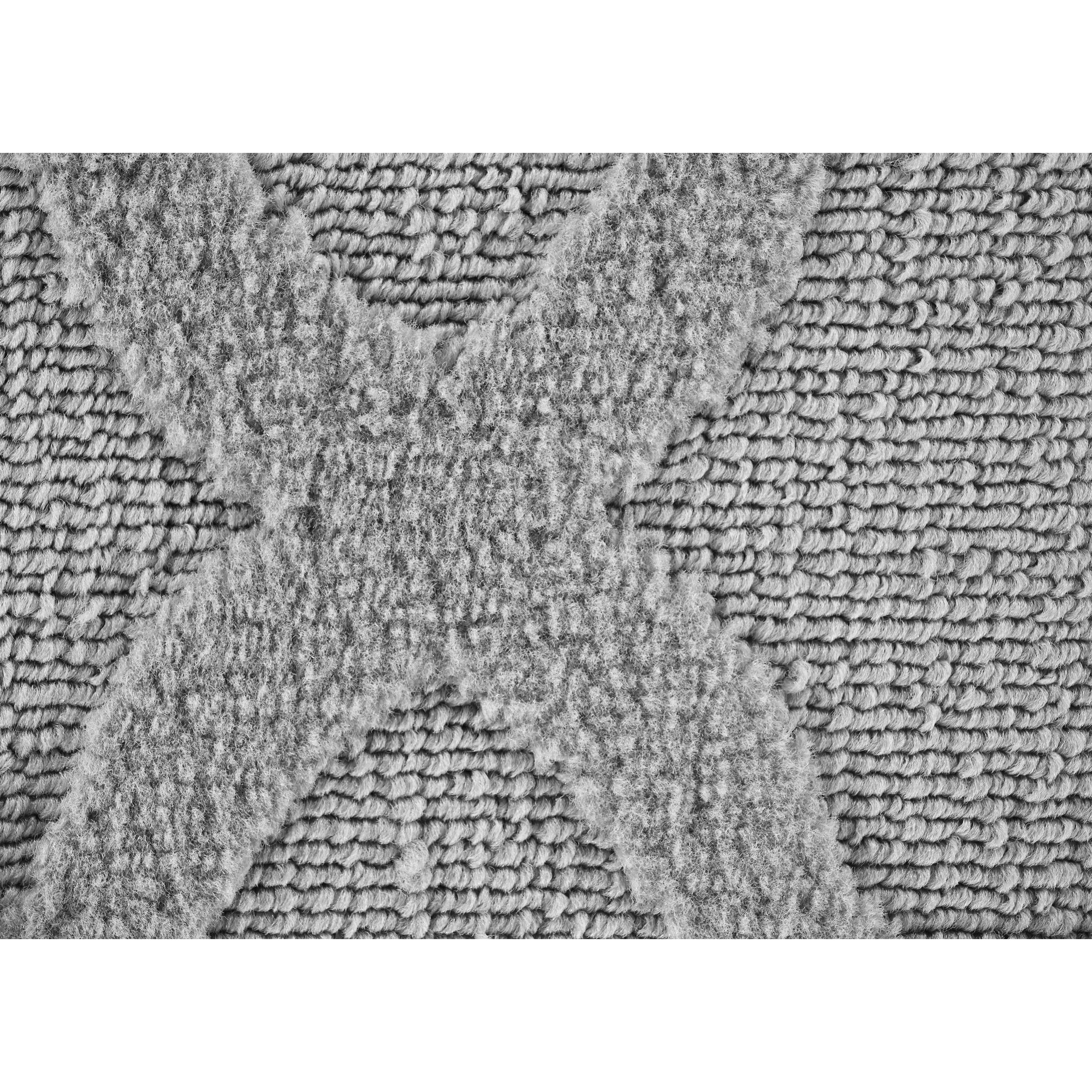 Garland Rug Quatro Polypropylene Silver Indoor Area Rug, 9' x 12'
