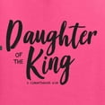 thumbnail image 5 of Wild Bobby Daughter Of The King 2 Corinthians 6:18 Inspirational/Christian Unisex Graphic Hoodie Sweatshirt, Neon Pink, Small, 5 of 5