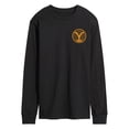 thumbnail image 2 of Yellowstone - Dutton Ranch Trademark - Men's Long Sleeve Graphic T-Shirt, 2 of 5
