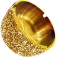 thumbnail image 7 of Sparkling Gold Ashtray with Diamond Rhinestone Decor for Home and Party Use, 7 of 7