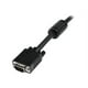 StarTech.com 45 ft.VGA (13.7 M) Câble vers VGA - HD15 Male to HD15 Male - Coaxial High Resolution - High Quality - Câble de Moniteur VGA (MXT101MMHQ45) - Câble VGA - HD-15 (VGA) (M) à HD-15 (VGA) (M) - 45 ft - Noir - pour P/N: Hdb2vga, Cdp2vgac, Dg – image 1 sur 6