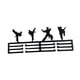 thumbnail image 3 of Estante organizador de medallas, soporte de exhibición de medallas de metal, estante para colgar medallas Tai Chi, 3 of 8