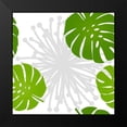 thumbnail image 2 of Lavoie, Tina 20x20 Black Modern Framed Museum Art Print Titled - Rain Forest Pattern III Leaves, 2 of 5