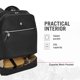 thumbnail image 5 of Mochila Victorinox Victoria Signature Deluxe 18L Negra para mujer, 5 of 7