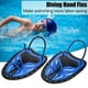 thumbnail image 4 of Palas de mano de natación, palas de entrenamiento de natación profesional, equipo de aleta de malla plana para hombres, mujeres y niños, pala de mano para nadar Vhermosa 221427-3, 4 of 8