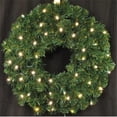 thumbnail image 1 of Winterland WL-GWSQ-02-LWW-BAT Pre-Lit Battery Operated Warm White LED Sequoia Wreath, 1 of 1
