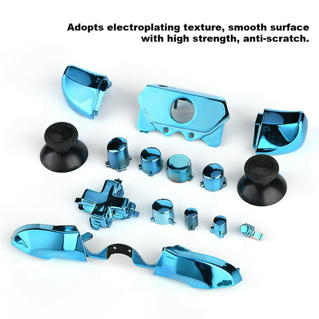 Botones de guía para Xbox, conjuntos completos de botones Mod Button Replace para Xbox Conjuntos completos de botones para Xbox Artesanía excepcional