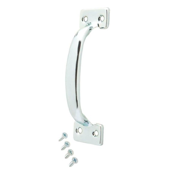 Tirador para gabinete Litepak de 14,5 cm, acero zincado color plata, 1 unidad
