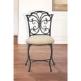 thumbnail image 2 of Hillsdale Sparta Vanity Stool in Black Gold, 2 of 3