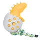 thumbnail image 4 of Juguetes para masticar para perros con forma de huevo de dinosaurio, resistente a las mordeduras, cepillo de dientes para perros, juguetes para masticar para el cuidado Dental del perro, naranja, 4 of 12