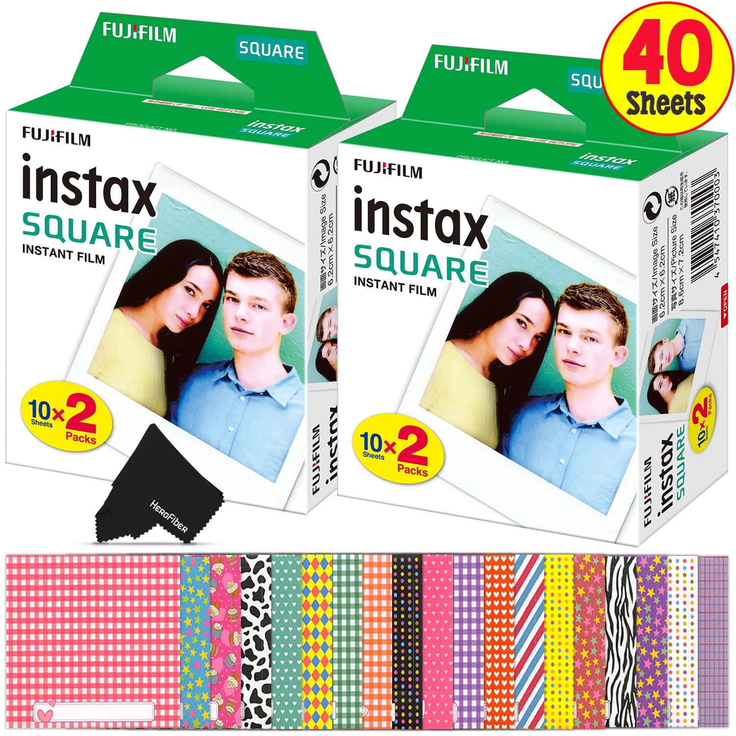 FujiFilm Instax Square Instant Film, for FujiFilm Instax Square 