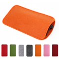 thumbnail image 3 of Minnieouse Caja de gafas Gafas de sol Estuche organizador de almacenamiento Tarjetas Contenedor de anteojos Gafas de lectura Organizador de gafas para Cadenas y cordones para anteojos Naranja 18*9cm Minnieouse PS11923-05, 3 of 6