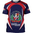 thumbnail image 3 of Personalized Dominican Republic Shirts 3D, Republica Dominicana Tshirt, Dominican Republic Flag Shirt (M), 3 of 6