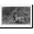 thumbnail image 2 of Historic Framed Print, Attack of the Louisiana Tigers on a battery of the 11th Corps.A.R. Waud., 17-7/8" x 21-7/8", 2 of 9