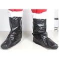 thumbnail image 4 of Botas de Disfraz Colco Navidad Accesorios Fiestas Padre de Navidad Negro, 4 of 7