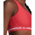 thumbnail image 2 of Sostén Deportivo Under Armour de Impacto Medio con Espalda Cruzada Rojo XS, 2 of 4
