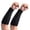 Black, variant on Topboutique Protective Arm Sleeves Anti-Cut Burn Resistant Cover Forearm Sleeve Protective Sleeves for Arms in Gardening, Welding, Pet Grooming, 1 Pair Gray - 8 inch/20 cm