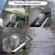 thumbnail image 4 of 4 Pcs Gutter Downspout Guards 3.5 Inch Aluminum Leaf Filter Strainer Expandable Gutter Downspout Protector, 4 of 5