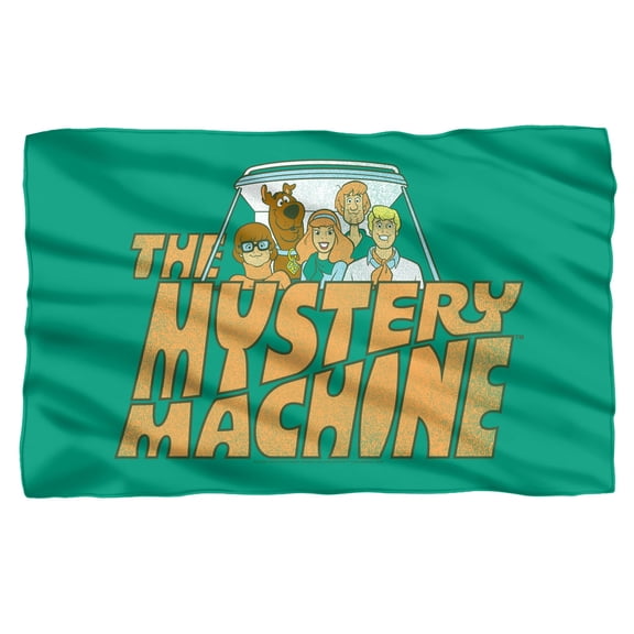 Scooby Doo Mystery Machine Fleece Blanket 36' x 58',Mystery Machine