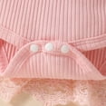 thumbnail image 5 of Newborn Baby Girl Romper Dresses Infant Girl Embroidered Flower Tulle Skirt Bodysuit Baby Girl Mesh Dress Outfits 0-18M, 5 of 8