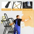 thumbnail image 5 of JOZ 5-Step Ladder, 800lbs Portable Folding Ladders for Home, with Handrails and Tool Tray and Anti-Slip Pedal, Black, 5 of 9