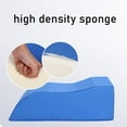 thumbnail image 4 of Leg Lifting Pillow, Removable Cover Blue Breathable Leg Wedge  for Sleeping, 4 of 7