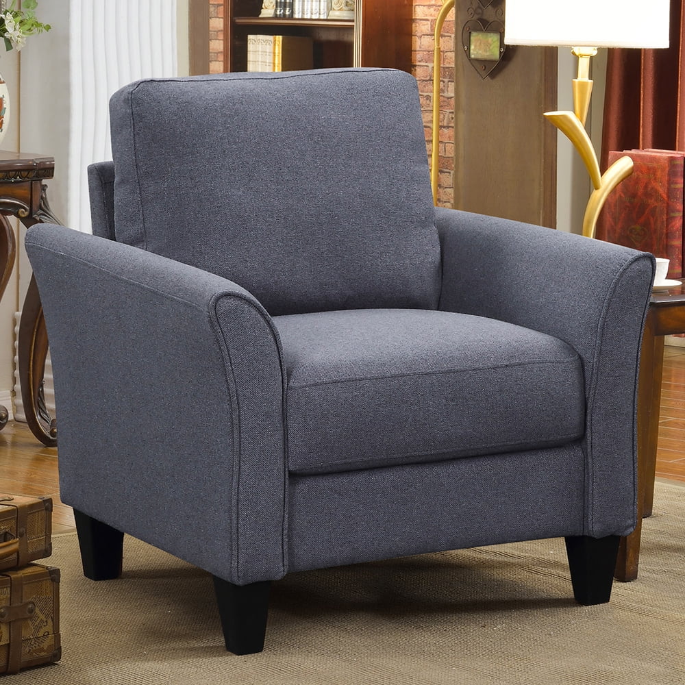 Modern Accent Chair, Living Room Arm Chairs, Upholstered Single Sofa for Bedroom Office Modern Accent Chair, Living Room Arm Chairs, Upholstered Single Sofa for Bedroom Office