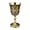 Gold, variant on Giaone Studded Metal Goblet Cups Sparkling Design For Wine Tasting And Sophisticated Table Setting Wine Glass Cups