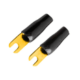 thumbnail image 5 of XScorpion 8 Gauge Barrier Spade Terminals #10 Stud, Black, 10pcs per Pack – Heavy Duty Crimp Fork Connectors for Automotive & Electrical Wiring (BS8B), 5 of 5
