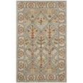 thumbnail image 2 of Safavieh Heritage Carmella Floral Wool Area Rug, Cream/Blue, 4' x 6', 2 of 8
