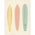 thumbnail image 2 of Popp, Grace 19x24 Gold Ornate Wood Framed with Double Matting Museum Art Print Titled - So Cal Surfer II, 2 of 4