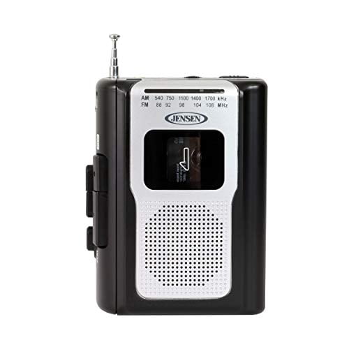 Black Portable AM/FM Pocket Radio With Built-In Speaker 
