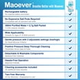 thumbnail image 3 of MAOEVER Nasal Irrigation System - Gentle Sinus Rinse for Nasal Congestion, Sinus Relief, Sensitive Nasal Mucosa & Dry, Irritated Noses- Dual Tank with 30 Salt Packets, Measuring Cup & 4 Tips (300mL), 3 of 10