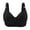 Black, variant on Gyexs Women Fashion Casual Breathable Top Bra Underwear Adjustable Support Wirefree Comfort Womens Bras, Light Pink, Size 40