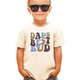 thumbnail image 3 of Retro Dads Best Bud Shirt for Youth and Toddler Boys Vintage Tee for Kids Natural Shirt Youth Small, 3 of 6