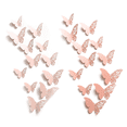 thumbnail image 1 of Calcomanía de pared de mariposa 3D para sala de estar, dormitorio de niñas, hogar, boda, compromiso, Baby Shower, decoración de fiesta de cumpleaños, 1 of 6