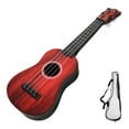 thumbnail image 1 of HONMEET 1 Set Imitation Guitar Toy Plastic Coffee Lightweight For Kids, 1 of 7