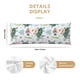 thumbnail image 3 of Balery Sea Animal Funda Protectora para Almohada Corporal de Algodón Hipoalergénico con Cierre(55 x 21 pulgadas), Almohadas No Incluidas, 3 of 7