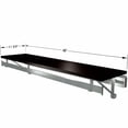 thumbnail image 2 of Arrange a Space Closet Hang Rod with Shelf 48in. Espresso, 2 of 4