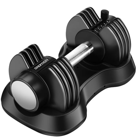 SUGIFT 25 Lbs Adjustable Dumbbell  Weights Dumbbells for Exercise & Fitness  Single