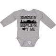 thumbnail image 3 of Inktastic Nashville Tennessee Someone Loves Me Skyline Boys or Girls Long Sleeve Baby Bodysuit, 3 of 5